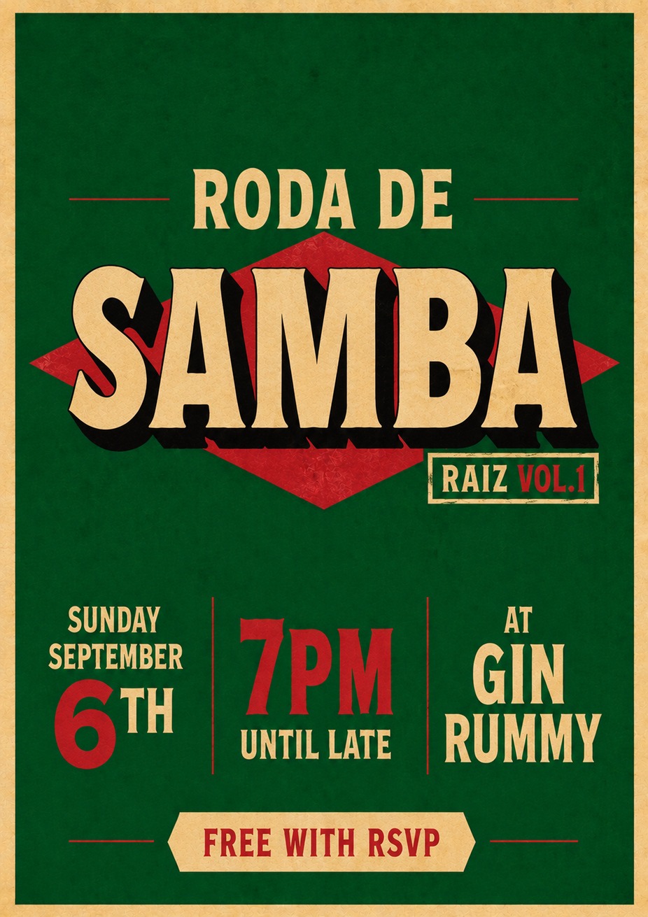 Roda de Samba - Raiz Vol. 1 event photo