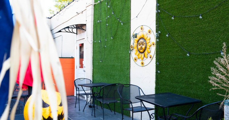 Beautiful patio area