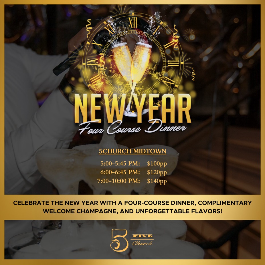 New Year’s Eve Four-Course Prix-Fixe Dinner event photo