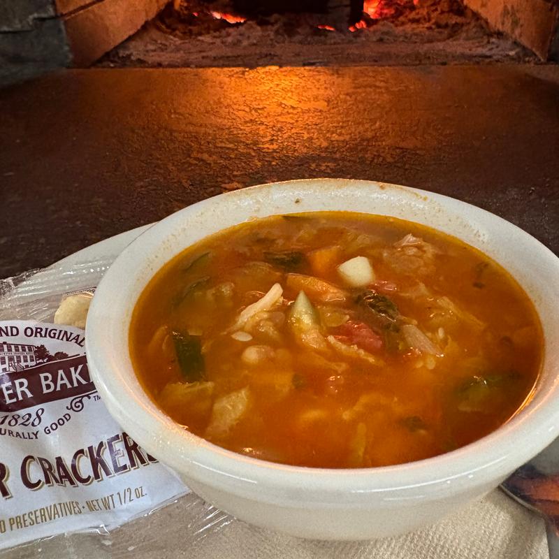 menu item 9 of 9, Soup of the day