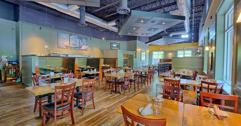 Interior, dining area