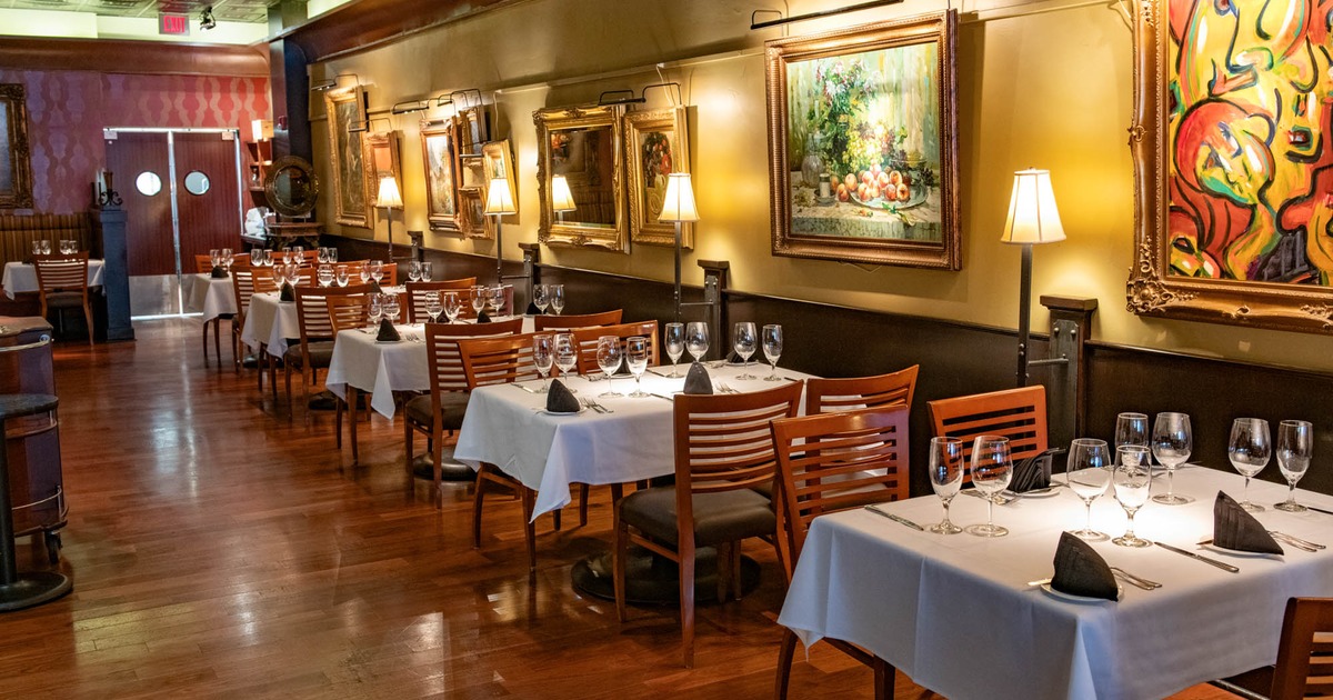 Interior, dining area