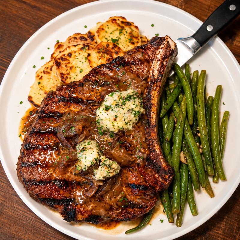 menu item 68 of 70, Detroit Butter-Basted Ribeye