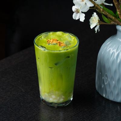Iced Matcha Latte.