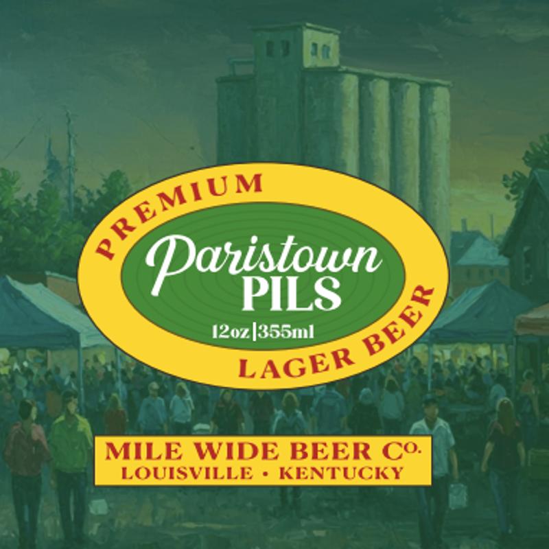 Paristown Pils /draft /canned photo