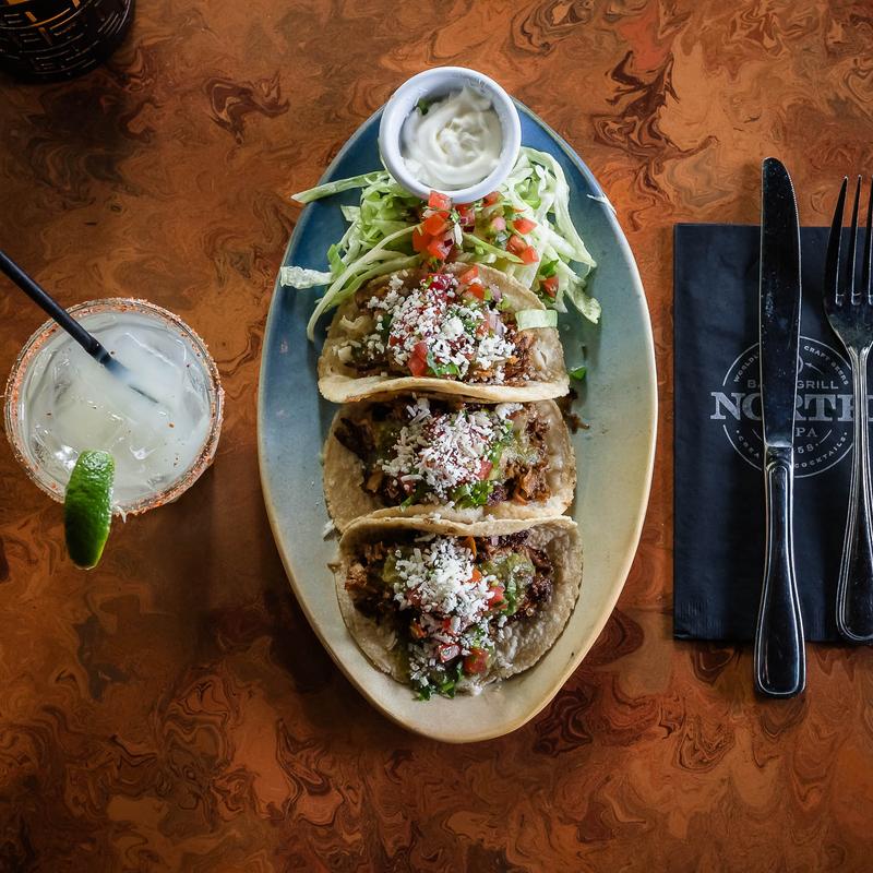 menu item 11 of 17, Carnitas Style Pork Tacos