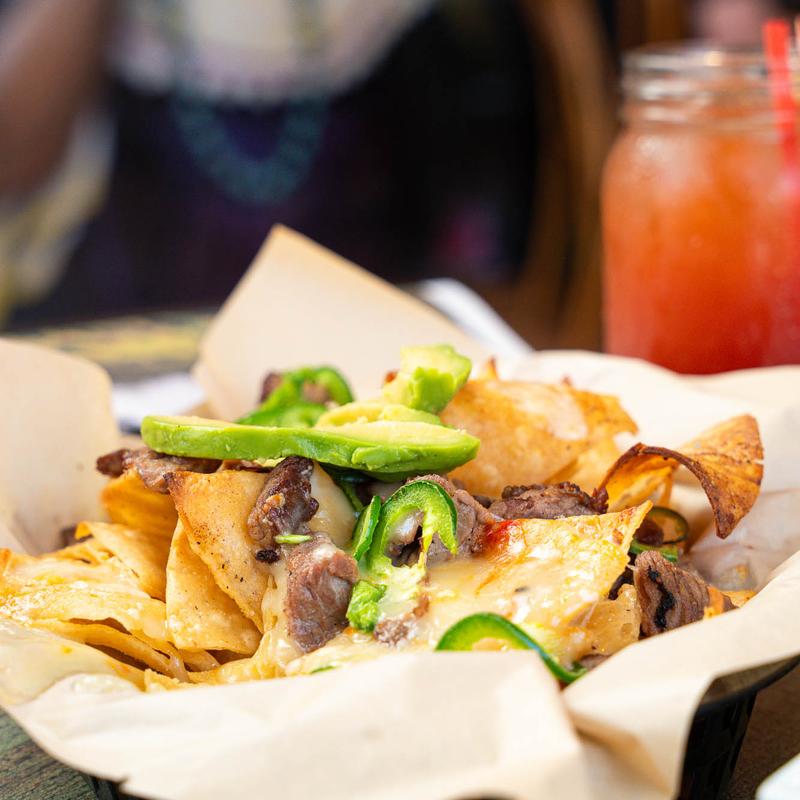 menu item 8 of 10, Baked Brisket Nachos