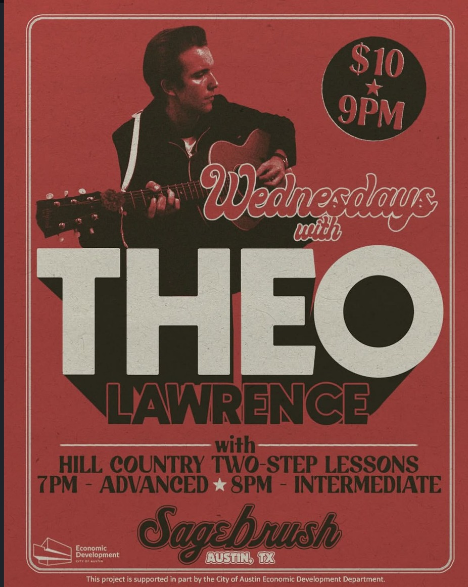 Poster for Theo Lawrence in Austin