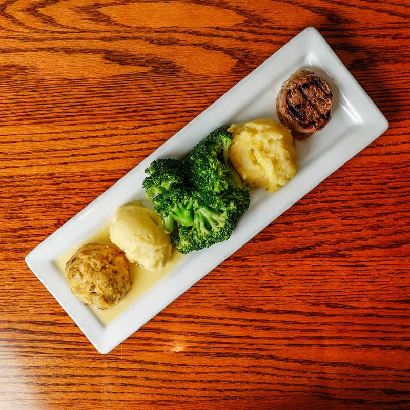 Petite Steak & Cake photo