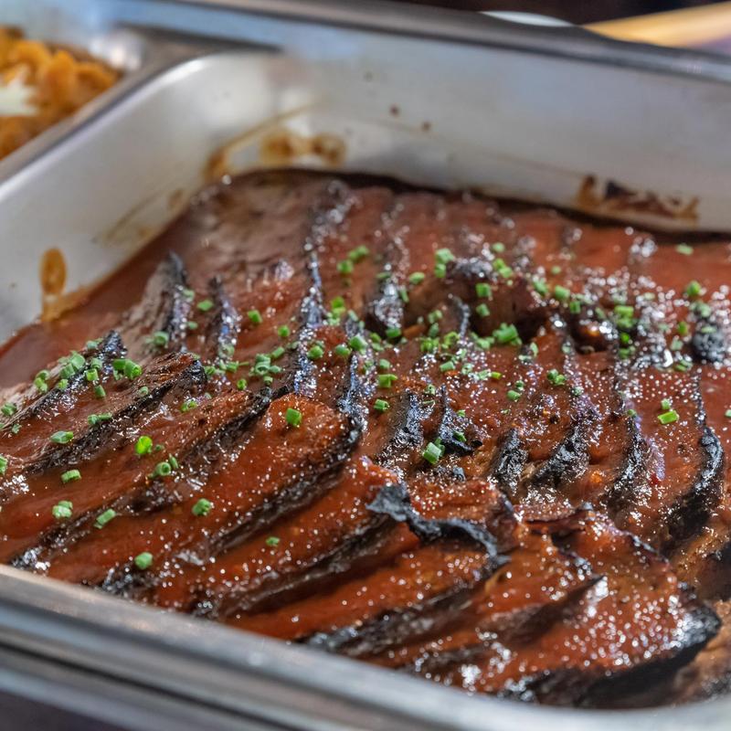 Smoked Red WIne BBQ Brisket photo