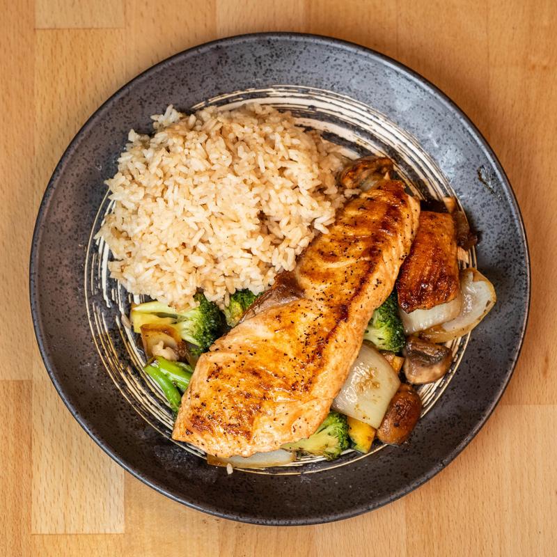 menu item 3 of 12, 6. Hibachi Salmon
