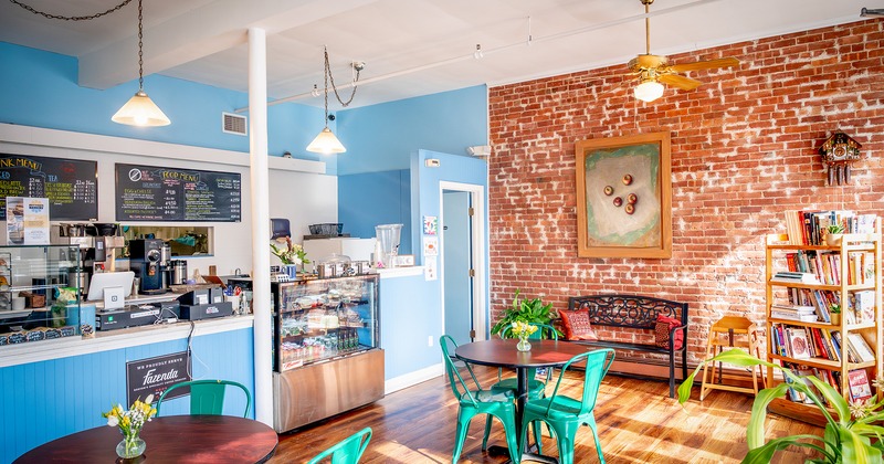 Interior, seating area