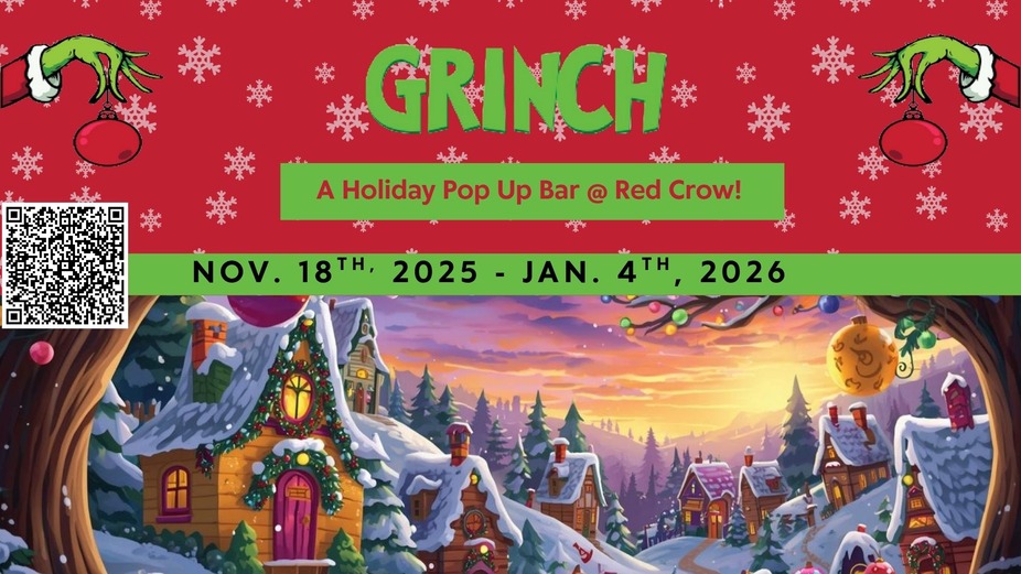 GRINCH: Holiday Pop Up Bar event photo