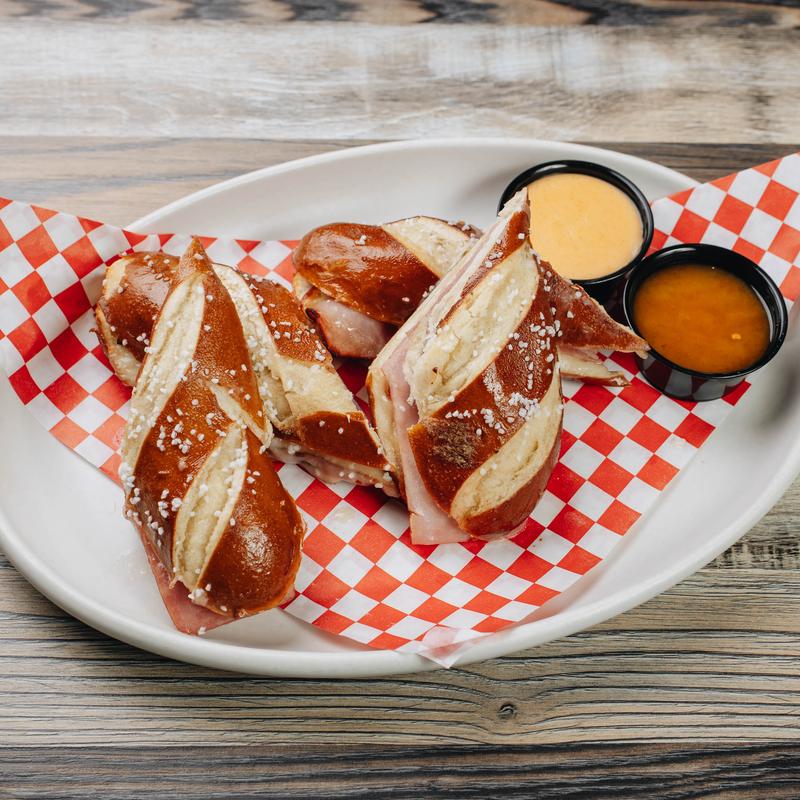 menu item 2 of 9, Pretzel Sliders