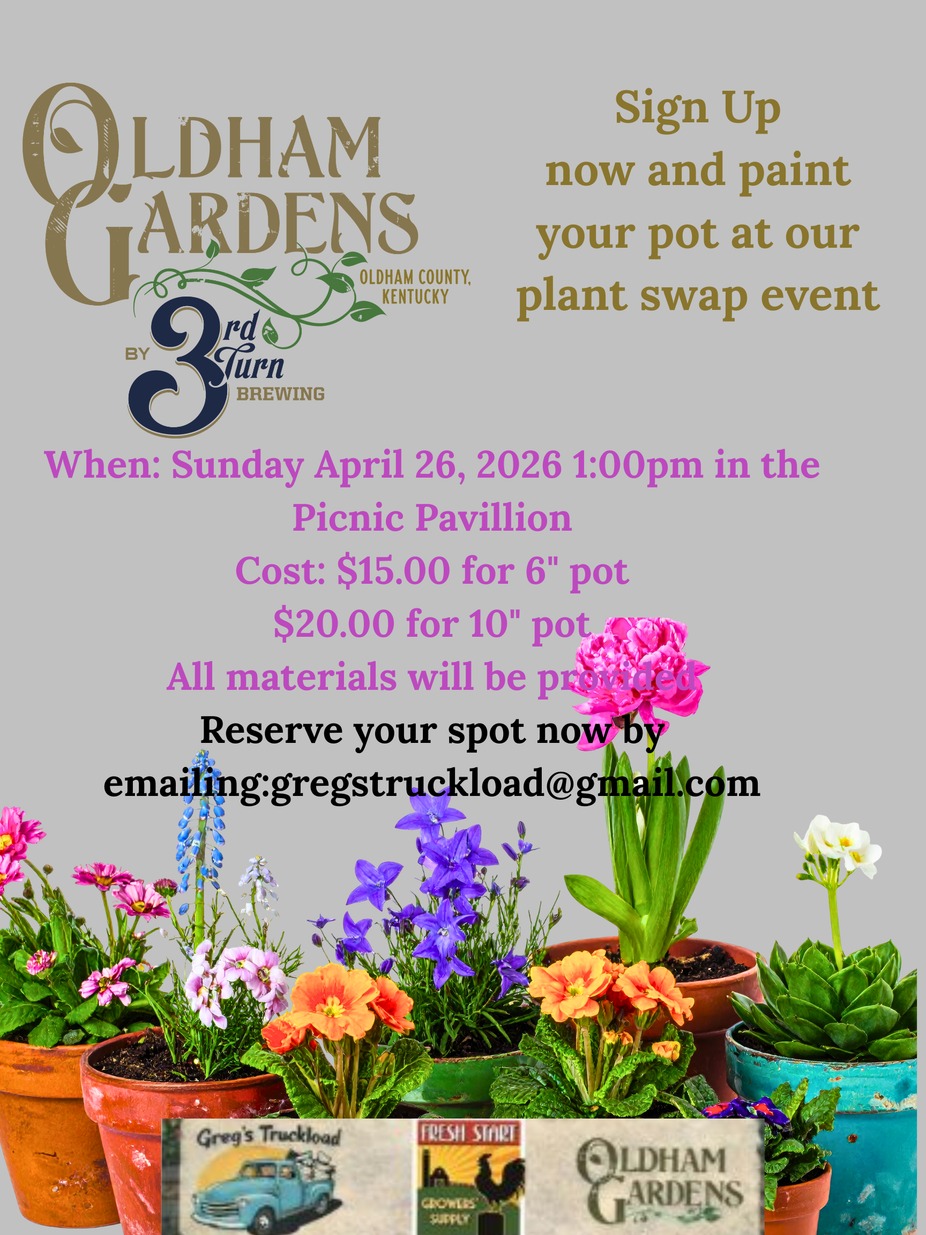 Paint Your Pot event photo