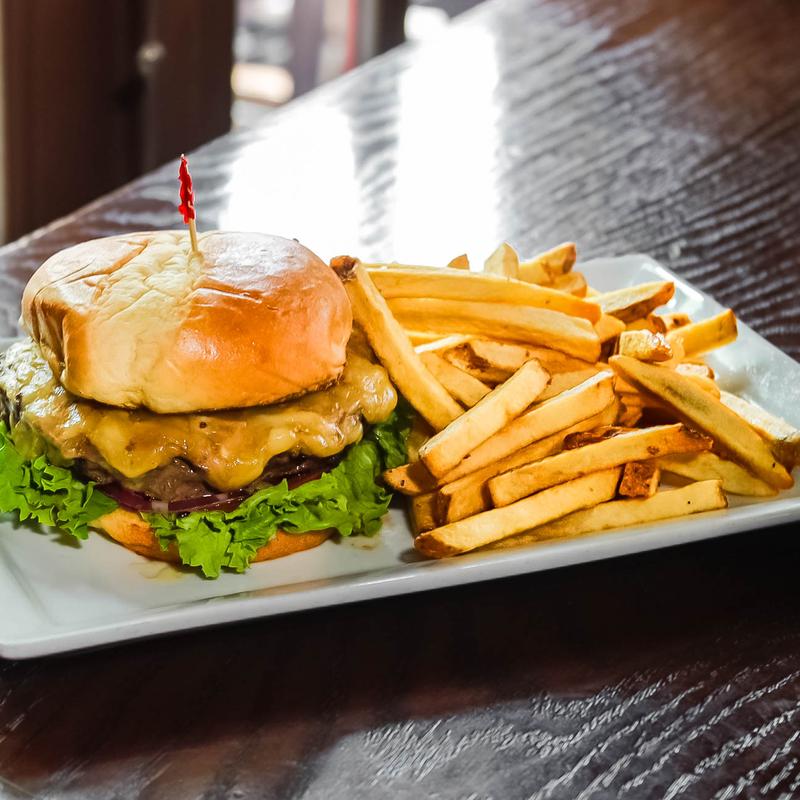 Guinness - Cheddar Burger photo