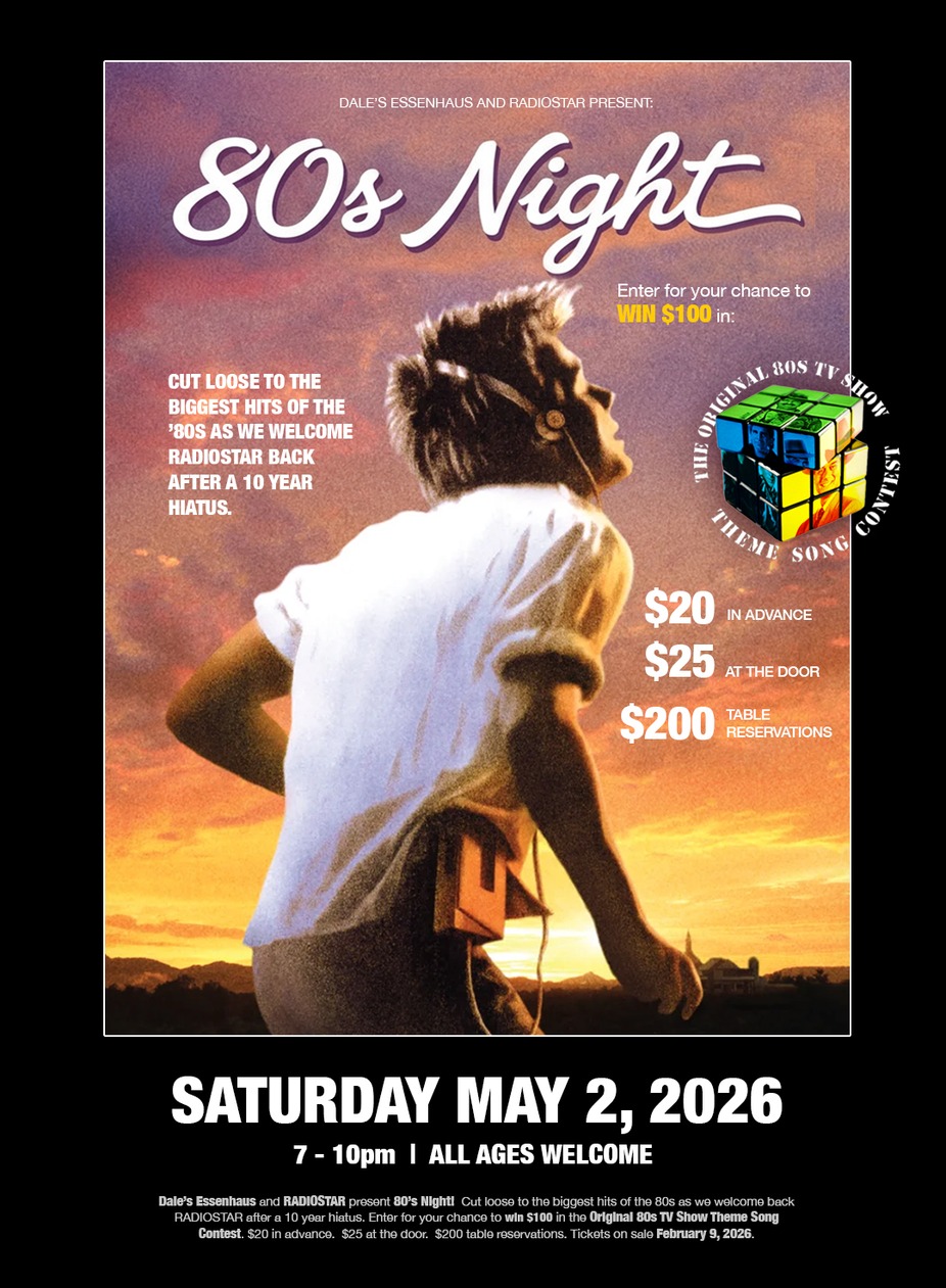 Radiostar- 80s Night event photo