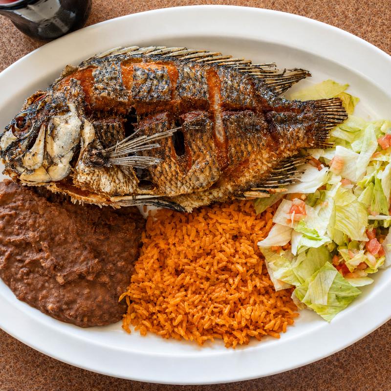 menu item 3 of 9, Mojarra Frita