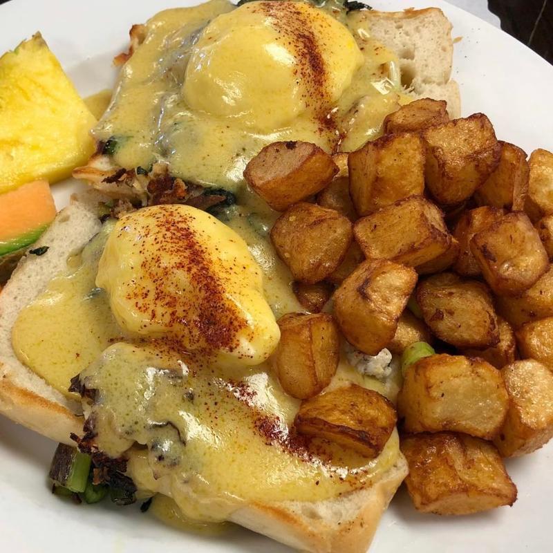 Seafood Benedict photo