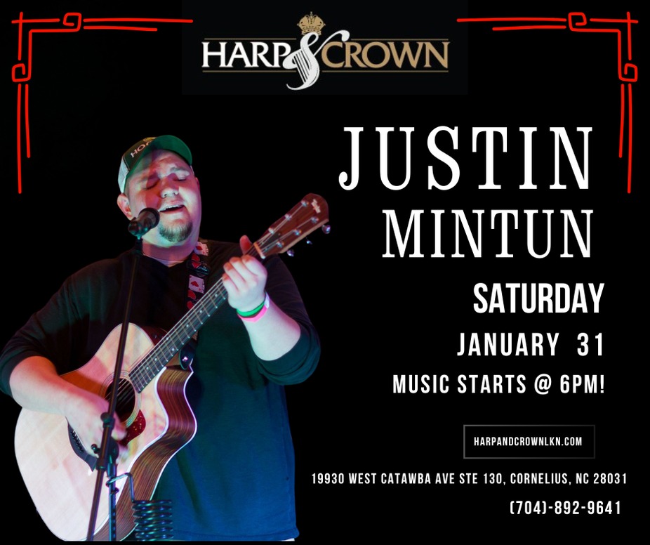Justin Mintun - Live Music at Harp & Crown event photo