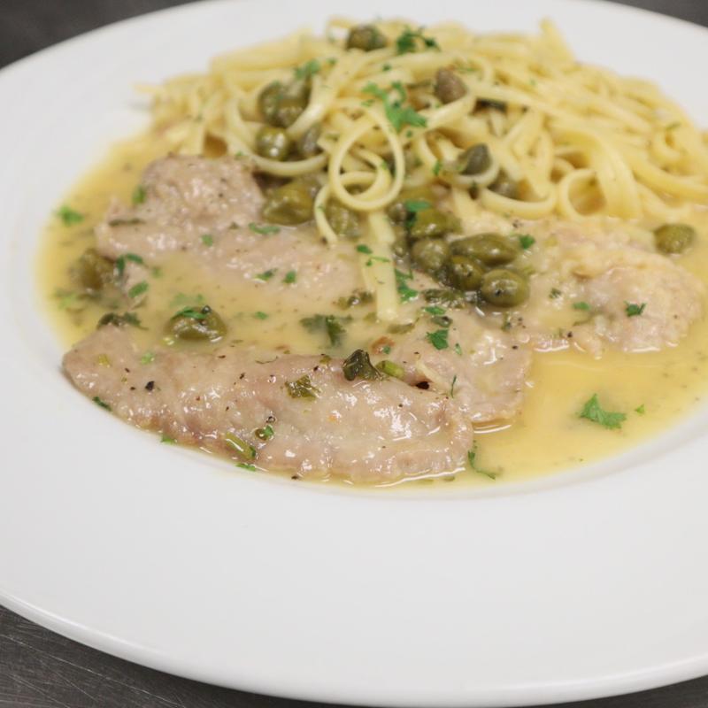 Tender Veal Cutlet Scaloppini photo