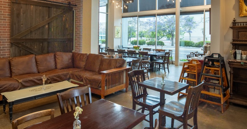 Interior seating area