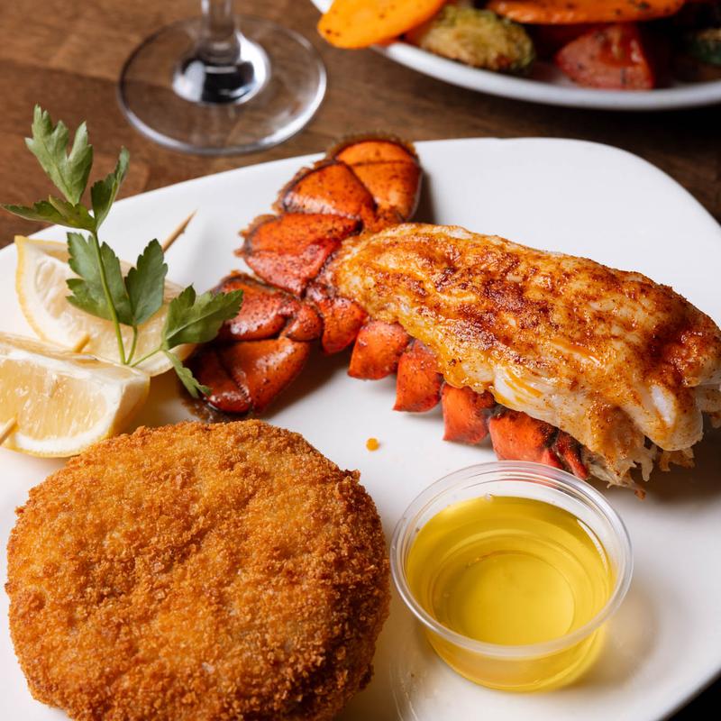 Lobster Tail with Crabcake photo