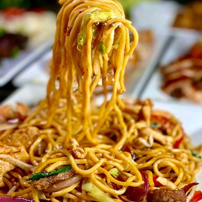 Seafood Combination Chow Mein photo