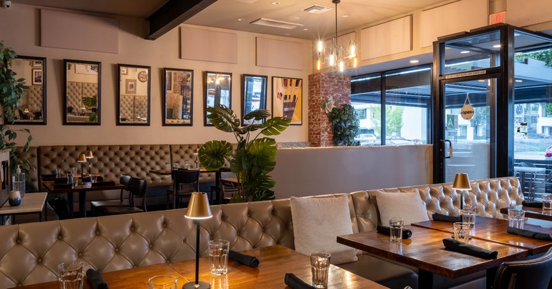 View of a dining area