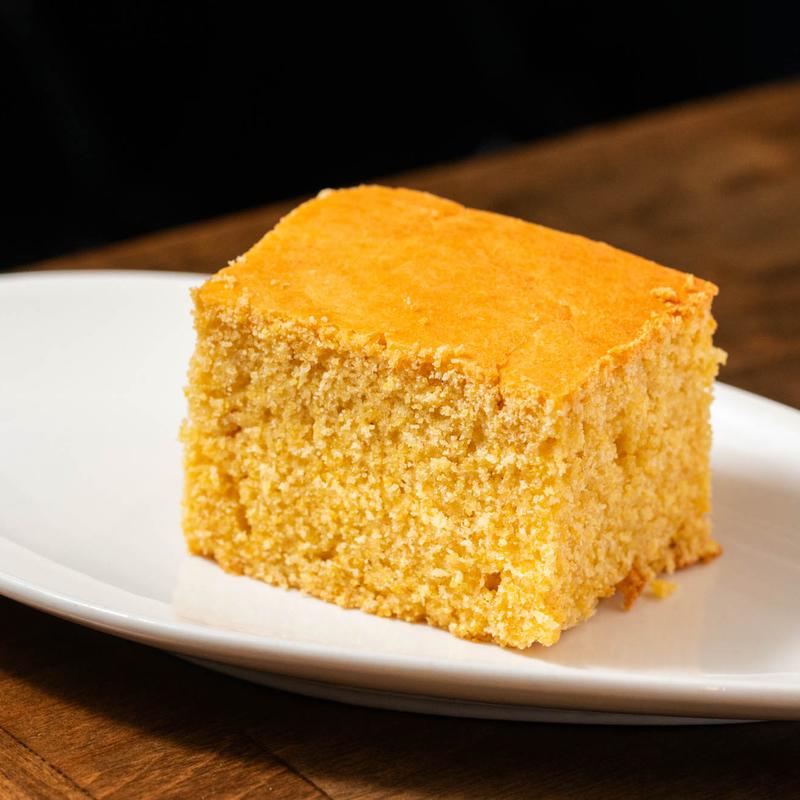 menu item 3 of 10, Cornbread & Cabbage (VG)