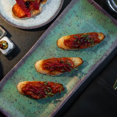 Pan Con Tomates dish.