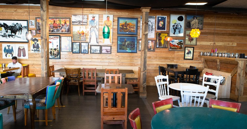 Interior seating area