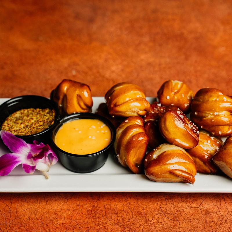 menu item 3 of 18, Pretzel Platter (V)