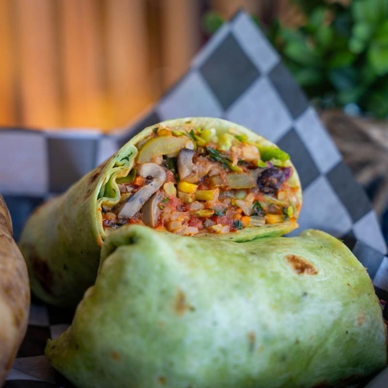 menu item 51 of 59, Veggie Wrap (V, VG)