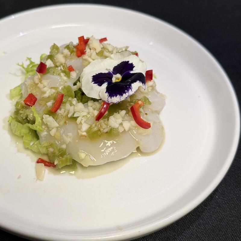 menu item 20 of 29, Wasabi Scallop Ceviche