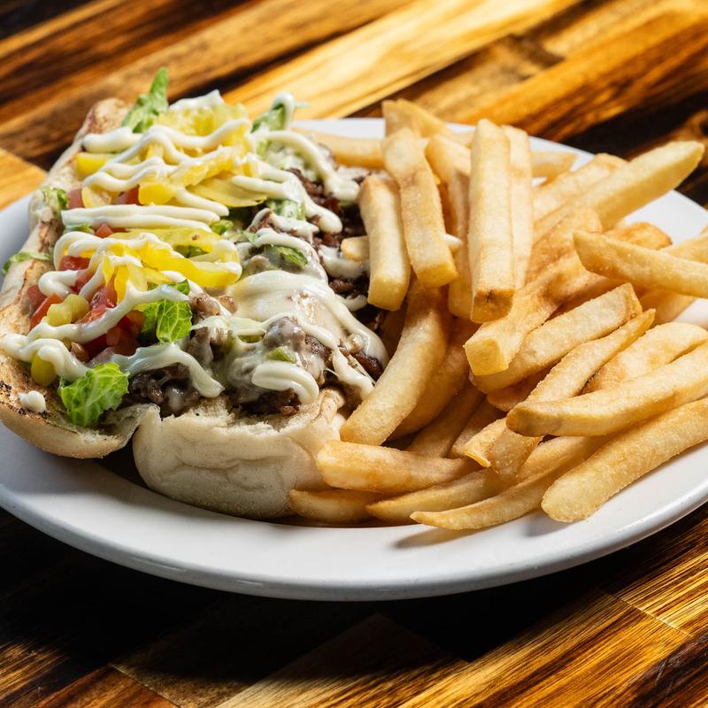 menu item 5 of 8, Philly Cheesesteak