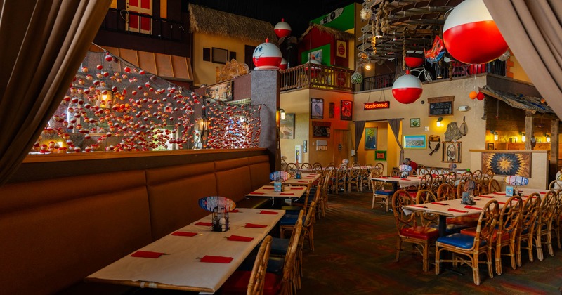 Interior, chairs and tables