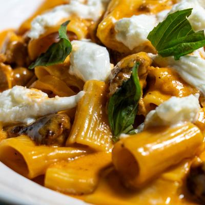 Rigatoni Alla Vodka.
