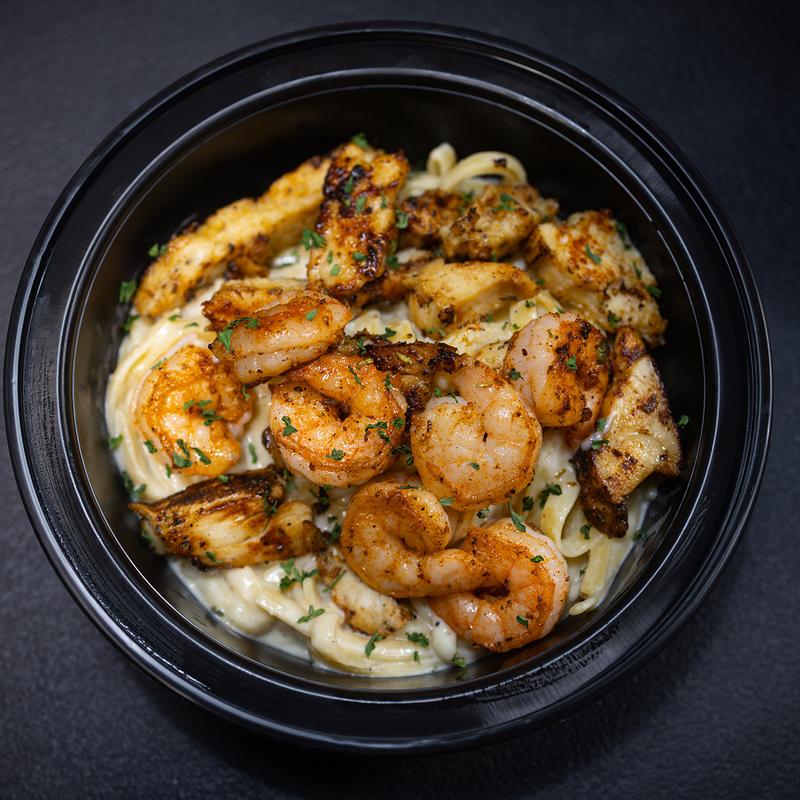 Chicken & Shrimp Alfredo photo