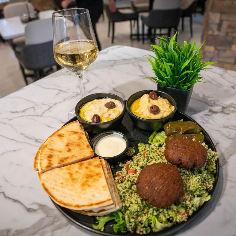 menu item 10 of 12, Vegetarian Sampler