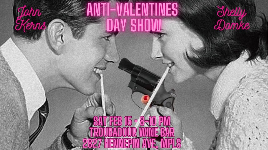 💔 Anti-Valentine’s Day Party at Troubadour Wine Bar 💔 event photo