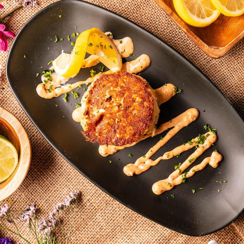 Crab Cake Appetizer photo