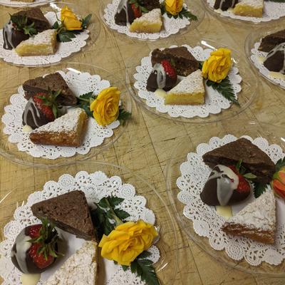 Dessert platters