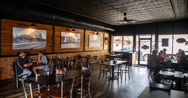Interior, main dining area
