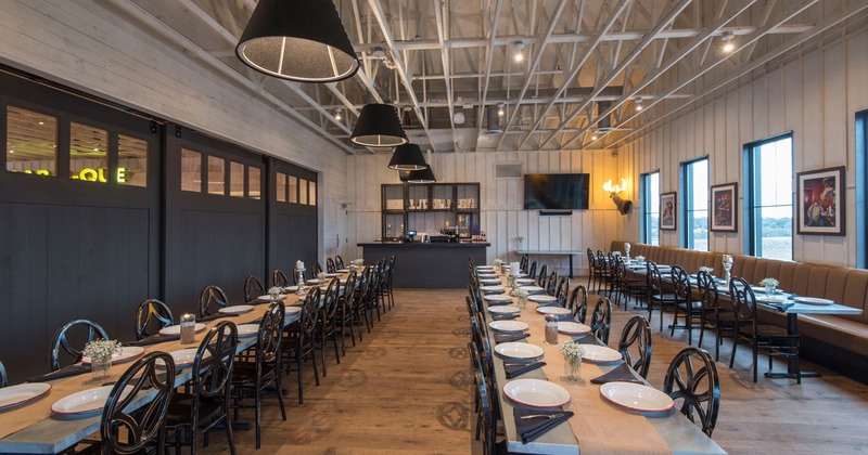 Restaurant dining area