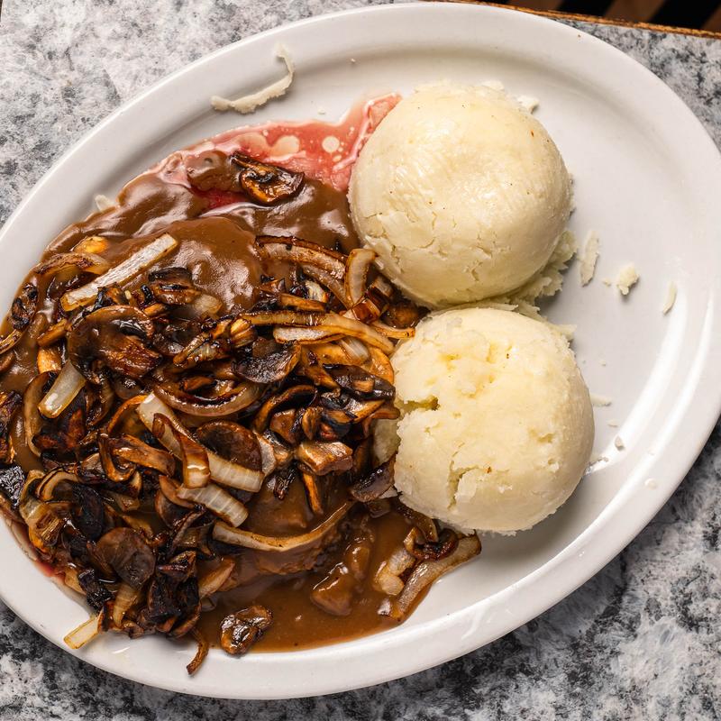 menu item 8 of 14, Salisbury Steak (8 oz)