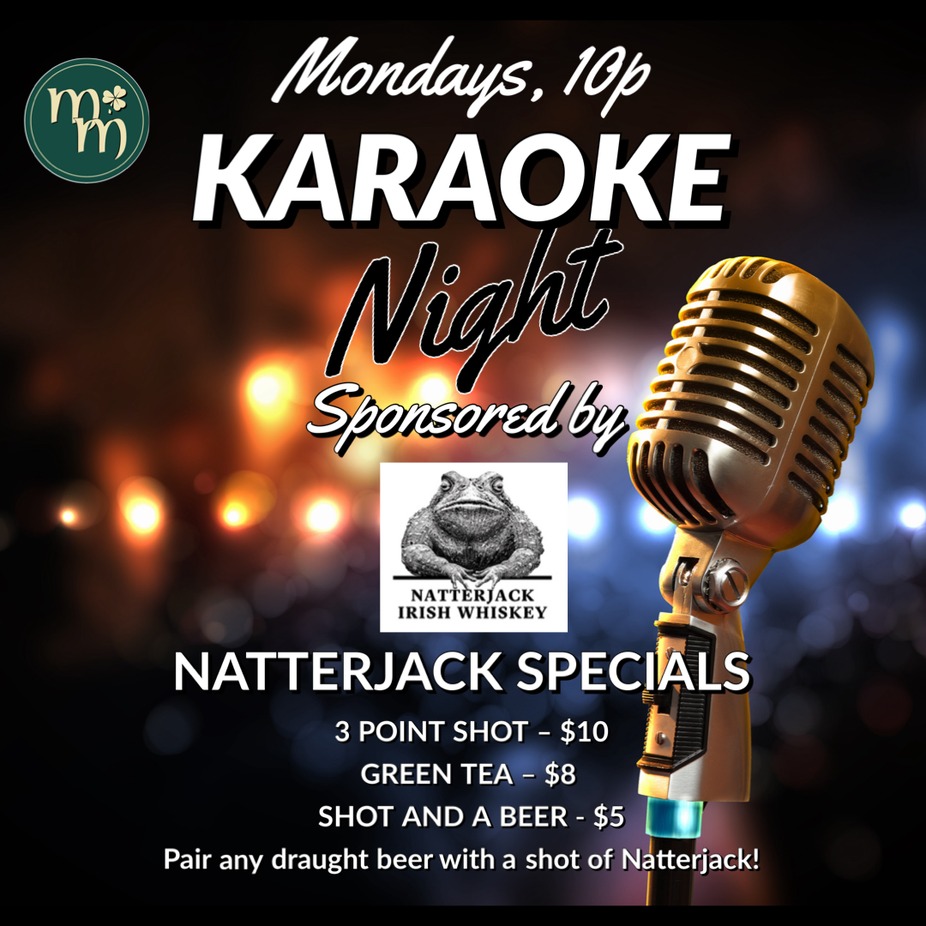 Karaoke sponsored by Natterjack event photo