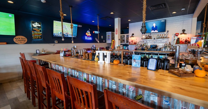 Interior, bar area