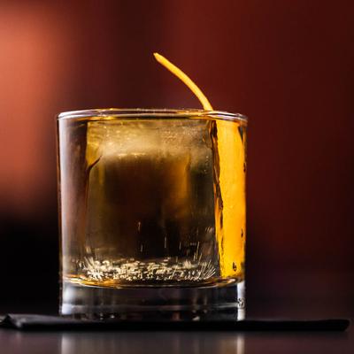 Old fashioned, side view.