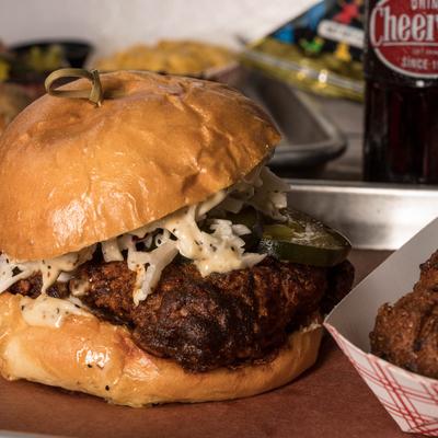 The Nashville hot burger.